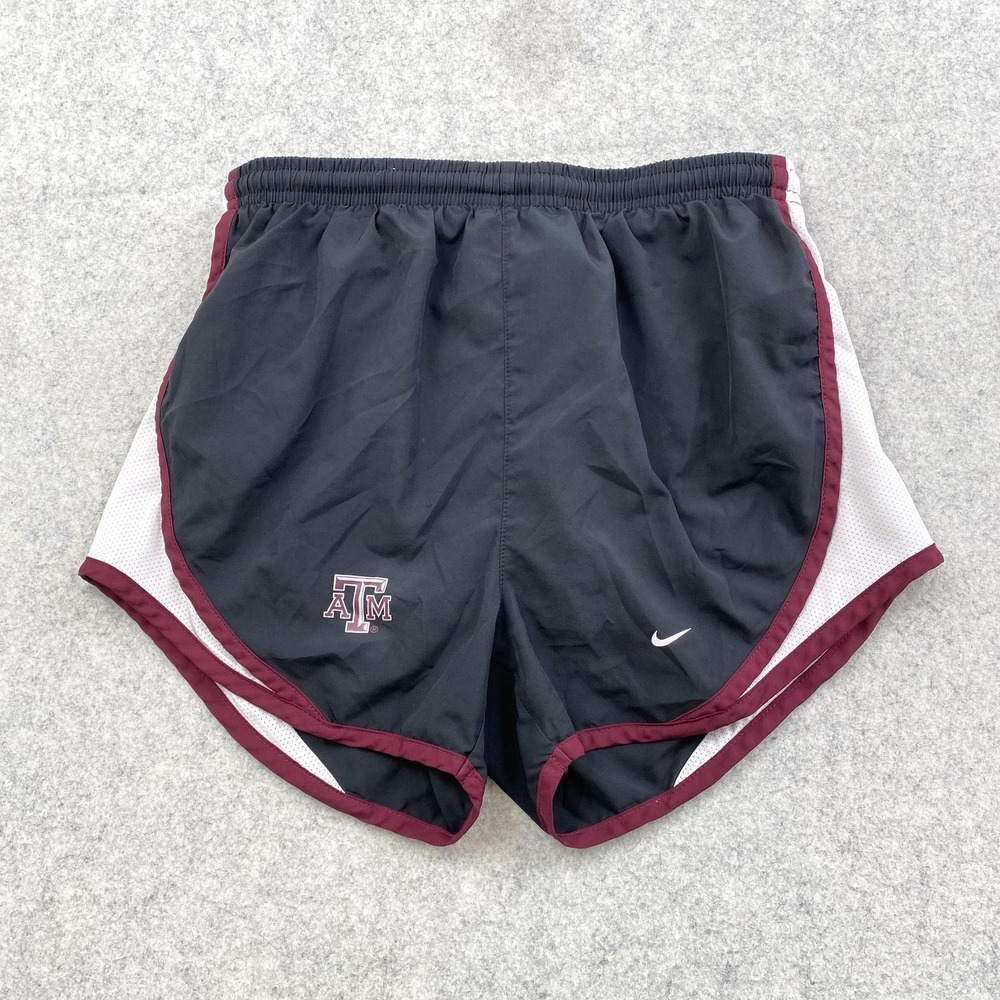 Texas A&M Aggies Shorts Womens XS 25x3 Black NCAA Cross Country Nike FIT Running